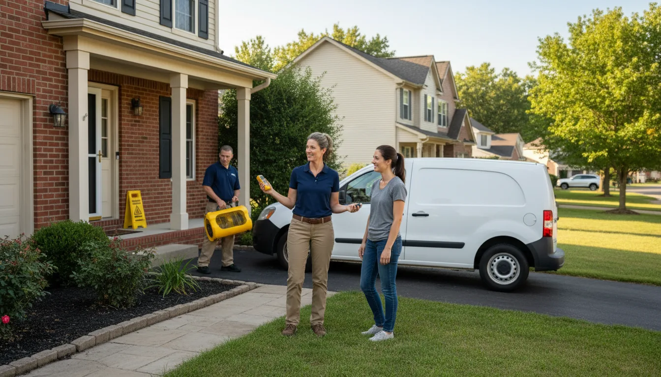 Water restoration image for Flood Water Cleanup, Removal And Restoration Services in Grandview, TX